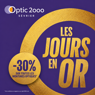 -30 % SUR TOUTES NOS MONTURES OPTIQUES !