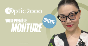 Votre première monture OFFERTE*