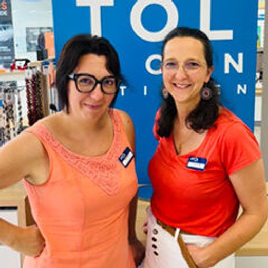 Mme Mathilde JALLON et Claire D'ABOVILLE, vos Opticiennes Atol à Plelan le grand