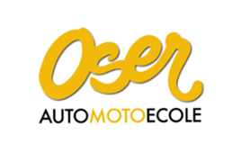 Logo Oser auto moto école.