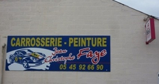 Logo Carrosserie Peinture J.C. Faye.