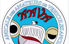 Logo Amicale des Amateurs Véhicules Anciens.