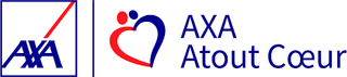 Logo AXA Atout Cœur.