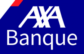 Logo AXA Banque.