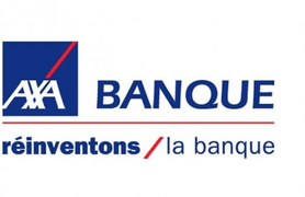 Logo AXA Banque.