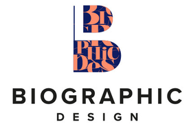 Logo BIOGRAPHIC design.