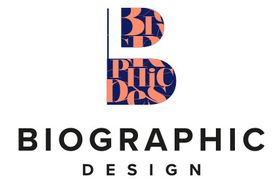 Logo BIOGRAPHIC design.