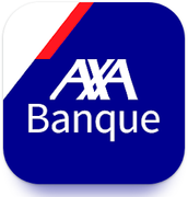 Logo AXA Banque.