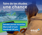 📢 SOIRÉES PORTES OUVERTES📢