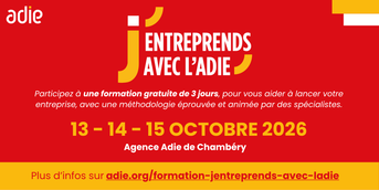 Formation gratuite - J'entreprends avec l'Adie