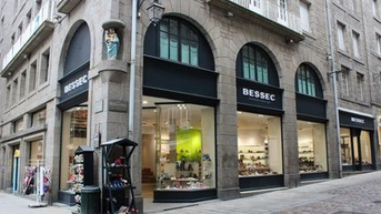 Magasin de chaussures à Saint-Malo
