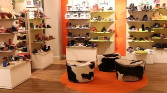 Magasin de chaussures à Quimper