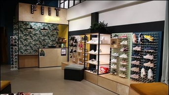 Magasin de chaussures à Saint-Malo