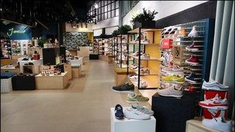 Magasin de chaussures à Saint-Malo