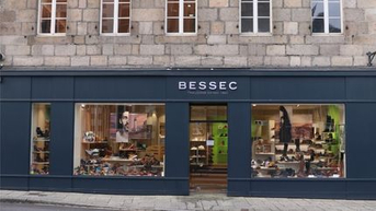 Magasin de chaussures à Morlaix