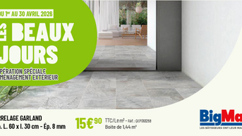 Promotion sur l'aménagement extérieur chez BigMat Camozzi