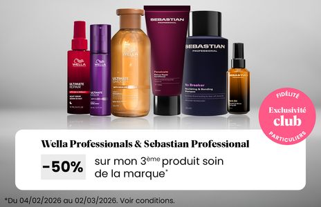 Offres  WELLA & SEBASTIAN