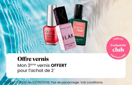 Vernis : 2+1 OFFERT