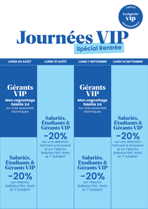 Calendrier Journées VIP