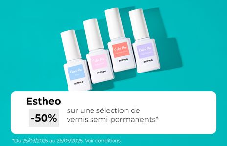 -50% sur les vernis semi-permanent