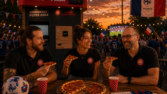 Gang of Pizza les Carnutes soutient les Bleus !