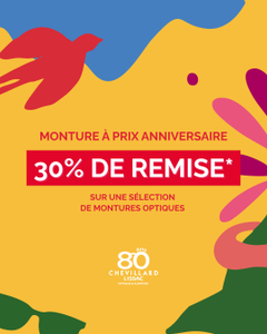 30% OFFRE ANNIVERSAIRE