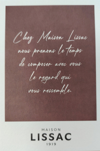 🤎 Maison Lissac 1919 : bien plus qu’une paire de lunettes