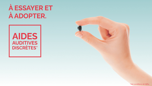 Redécouvrez le son, en toute discrétion