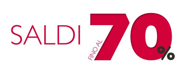SALDI fino al 70%