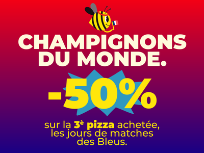 Et un, et deux, et la troisième à -50% ! 🇫🇷
