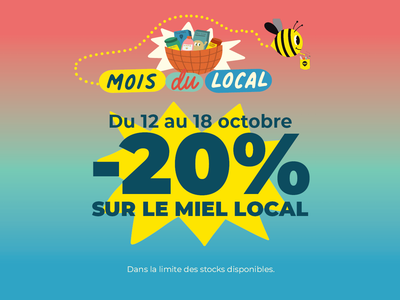 🍯 -20% sur le miel local !