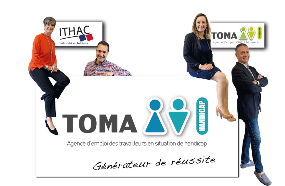 Agence de travail temporaire TOMA Handicap - Saint Etienne