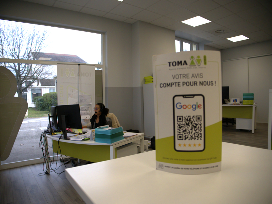 Agence de travail temporaire TOMA Interim - Neuville Sur Saone